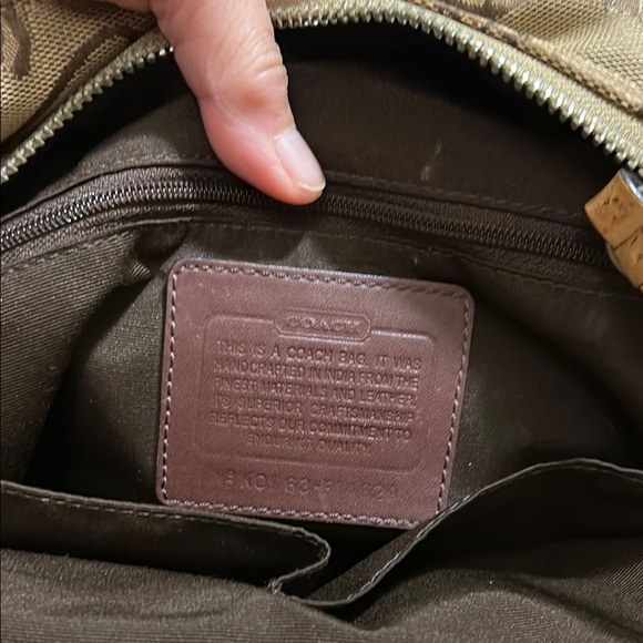 Coach Horse and Carriage Logo Bag - Picture 8 of 15